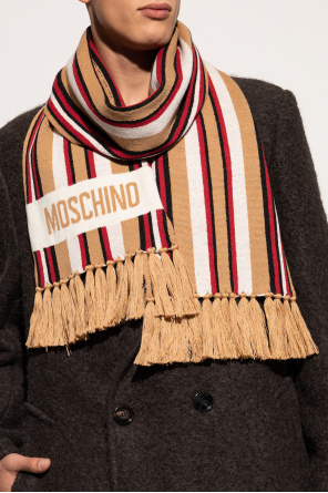 Moschino Scarf with striped pattern