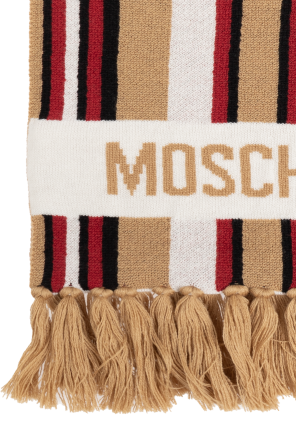 Moschino Scarf with striped pattern