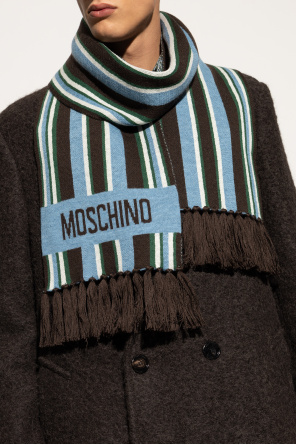 Moschino Scarf with striped pattern