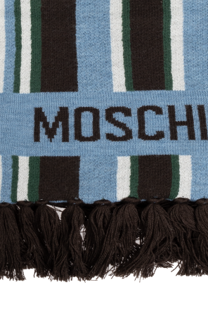 Moschino Scarf with striped pattern