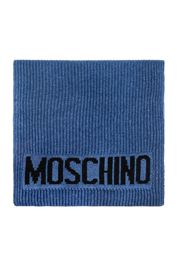 Moschino Szal z logo