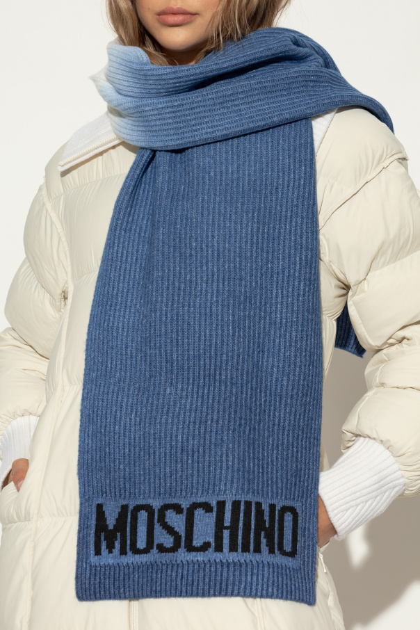 Moschino Szal z logo