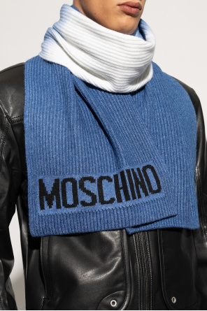 Moschino Szal z logo