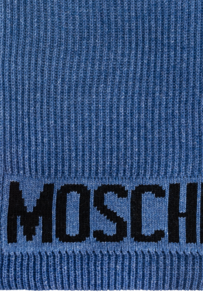 Moschino Szal z logo