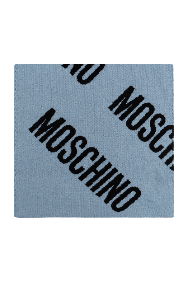 Scarf with monogram od Moschino