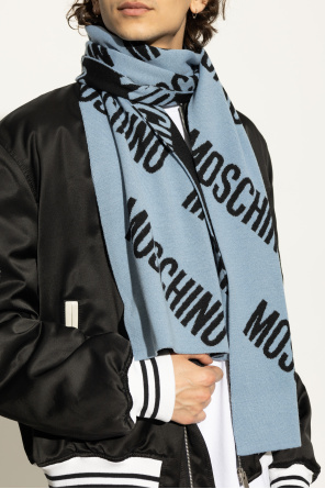 Moschino Cachecol com monograma