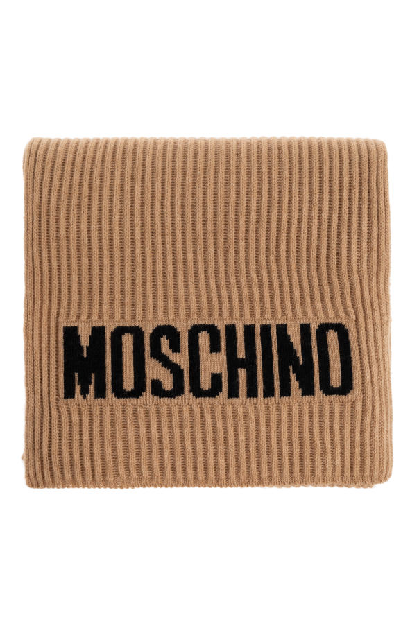 Scarf with logo od Moschino