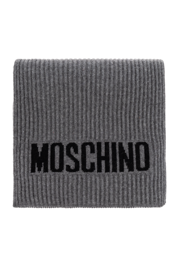 Scarf with logo od Moschino