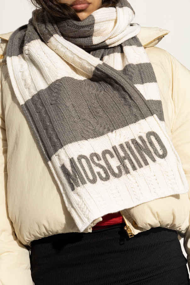 Moschino Scarf with logo