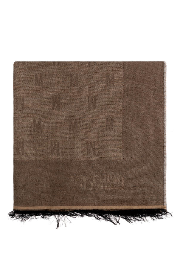 Scarf with monogram od Moschino