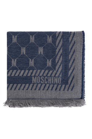Scarf with monogram
