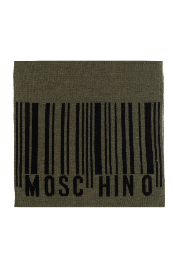 Scarf with logo od Moschino