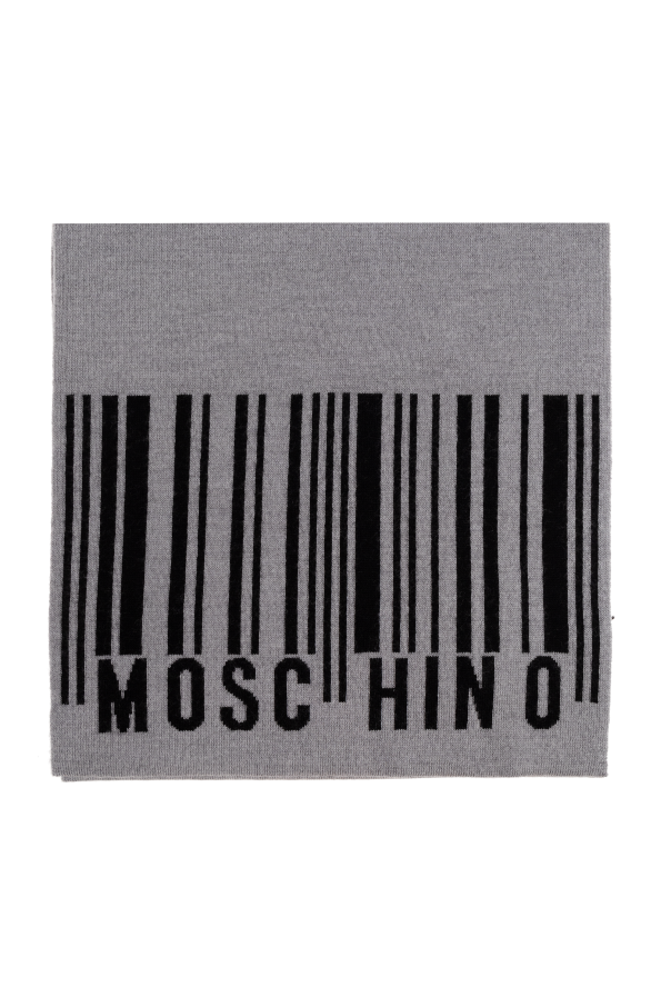 Scarf with logo od Moschino