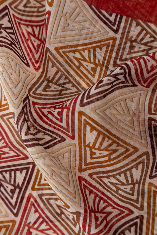 Lanvin Monogrammed shawl