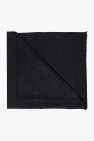 FERRAGAMO NAVY BLUE Wool scarf
