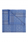 FERRAGAMO Scarf with Gancini pattern