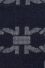 FERRAGAMO NAVY BLUE Wool scarf