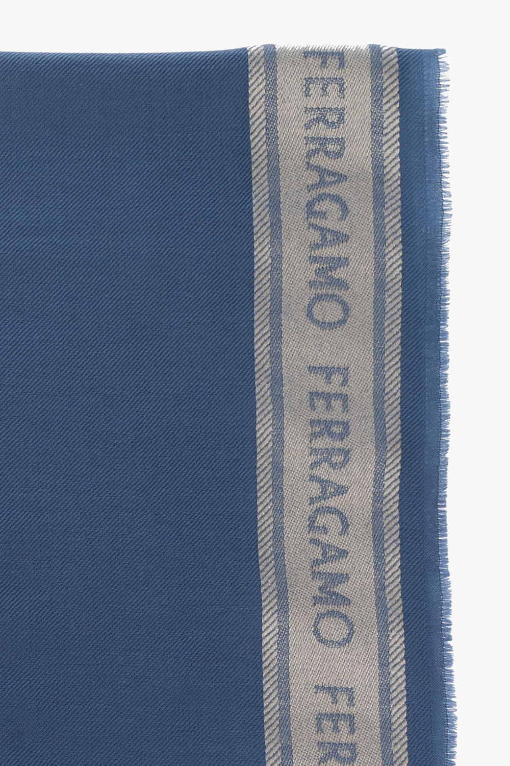 FERRAGAMO Szal z logo