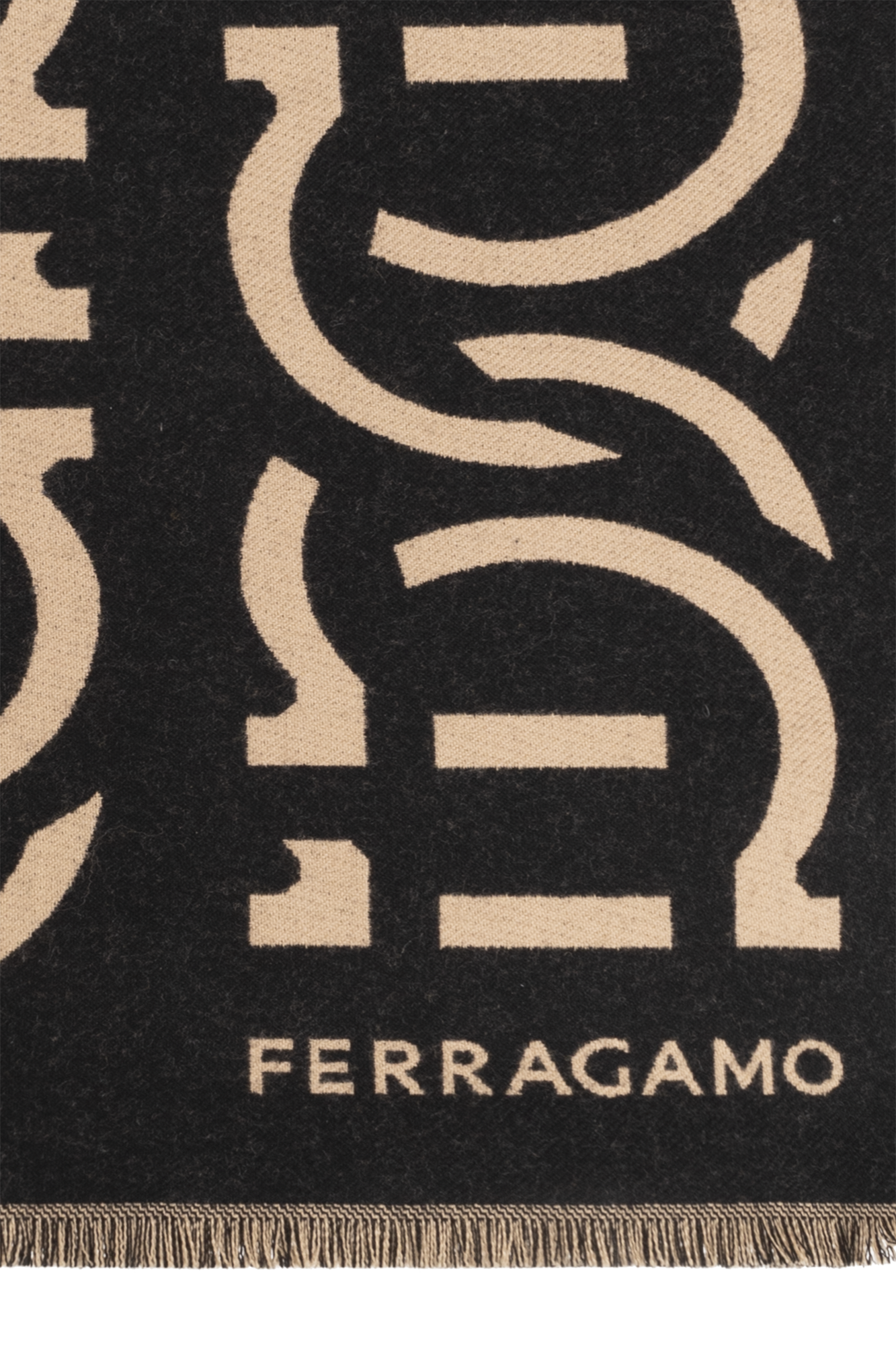 FERRAGAMO Wool scarf