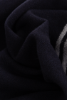 FERRAGAMO NAVY BLUE Wool scarf
