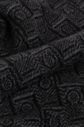 FERRAGAMO BLACK Scarf with monogram