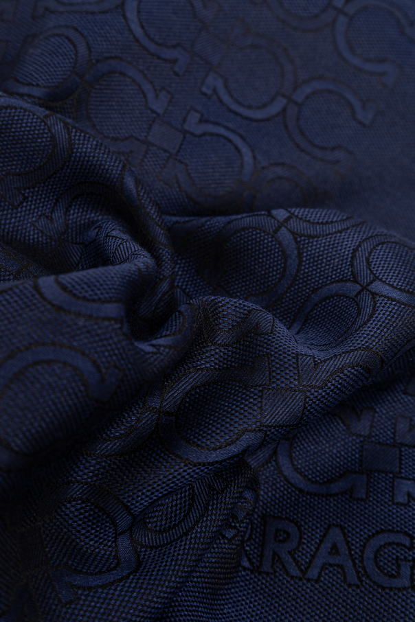 FERRAGAMO Szal z monogramem