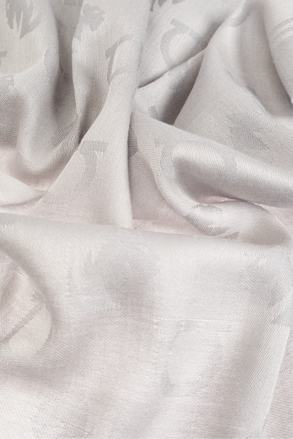 FERRAGAMO Szal z monogramem