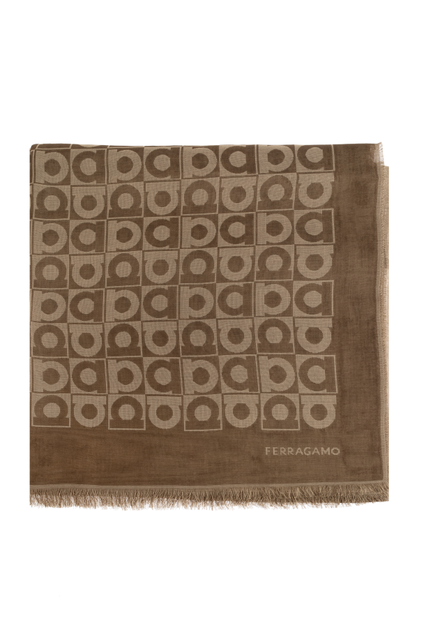 Scarf with monogram od FERRAGAMO
