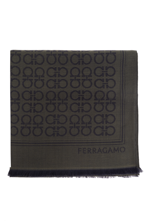 Scarf with monogram od FERRAGAMO