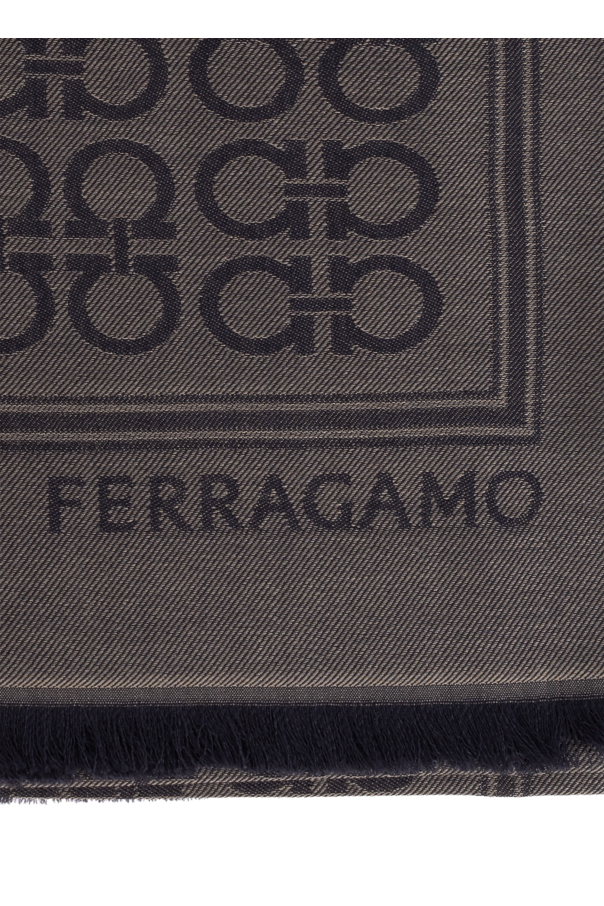 FERRAGAMO Szal z monogramem