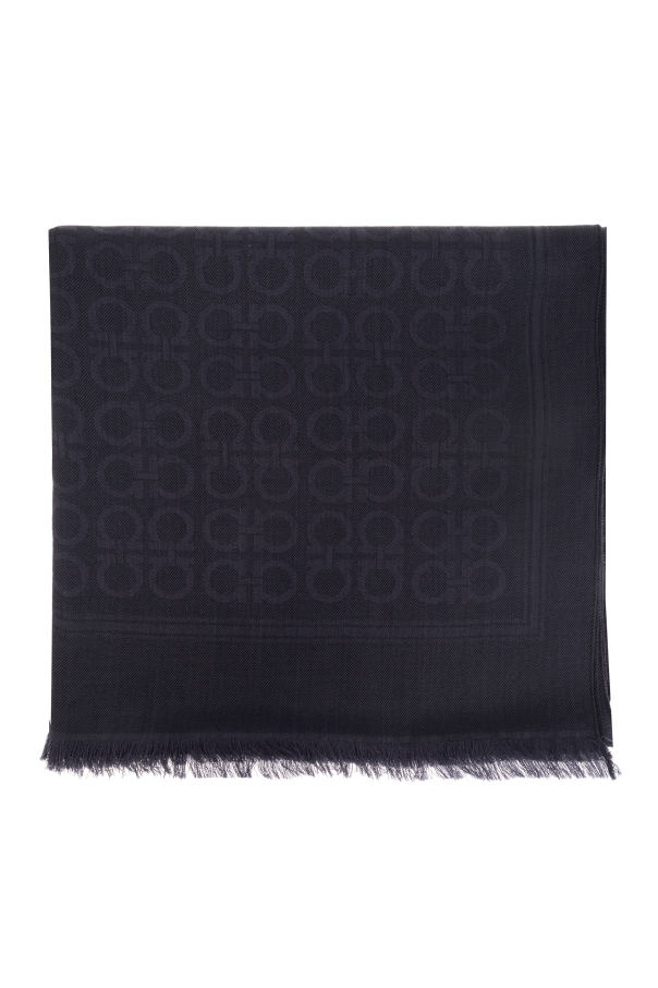 FERRAGAMO Szal z monogramem
