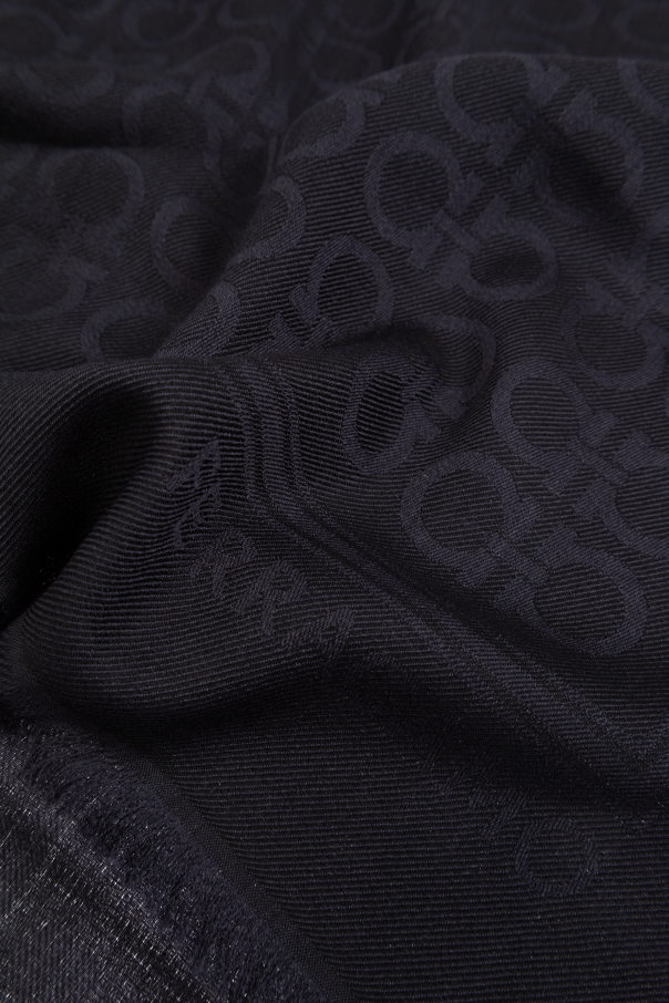 FERRAGAMO Szal z monogramem