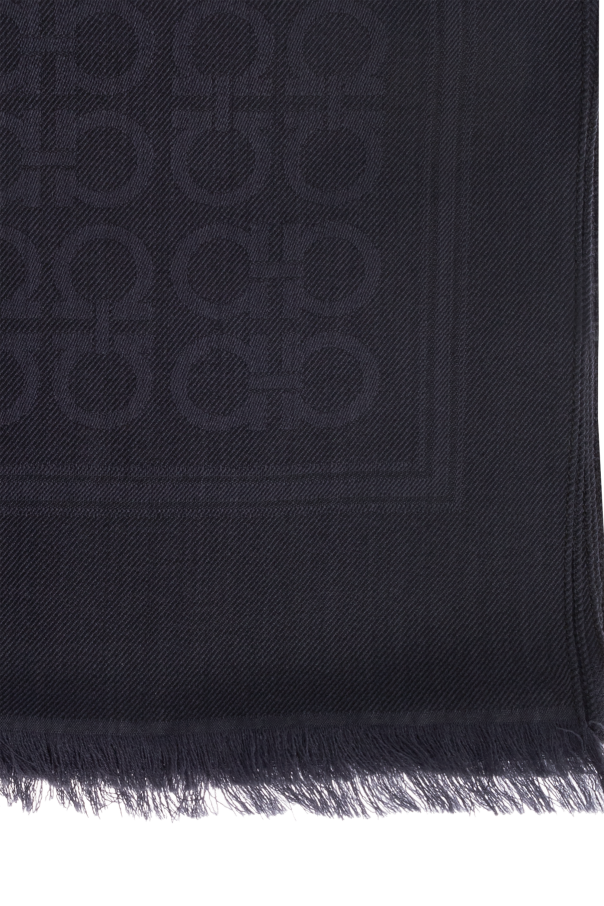 FERRAGAMO Szal z monogramem