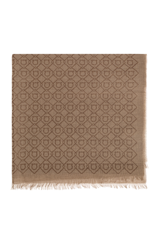 Scarf with monogram od FERRAGAMO