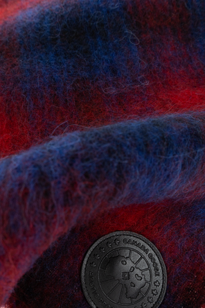 Canada Goose Scarf with logo patch