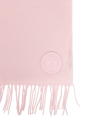 Canada Goose Bufanda de lana con flecos