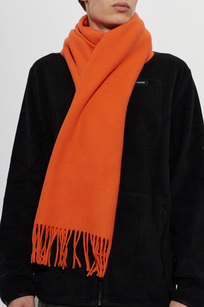 Canada Goose Bufanda de lana con logo