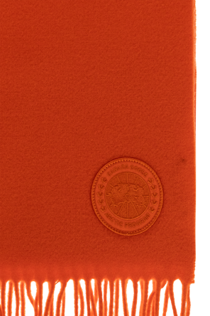 Canada Goose Bufanda de lana con logo