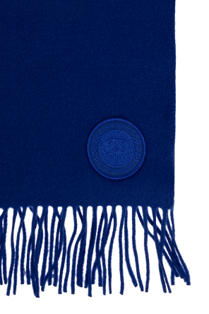 Canada Goose Wool scarf with fringes