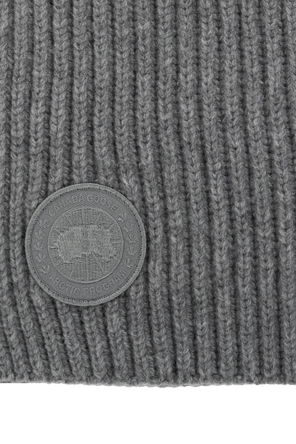 Canada Goose Fular din lână cu logo aplicat