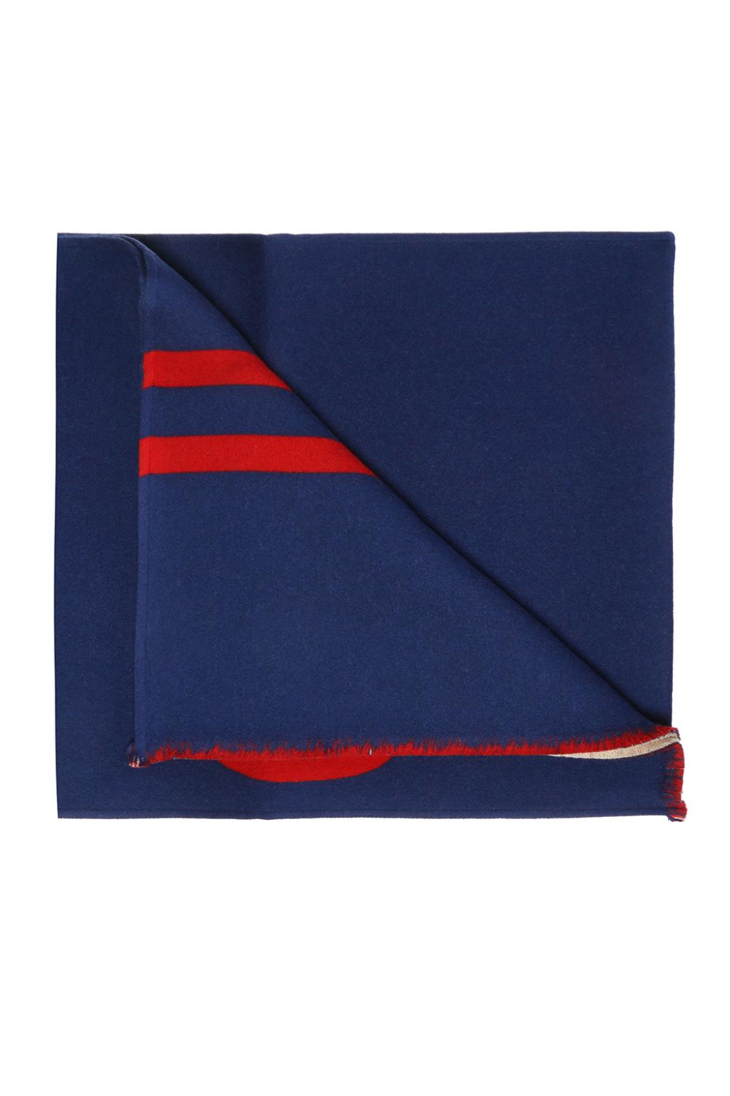 gucci Pool Double-sided scarf with a logo