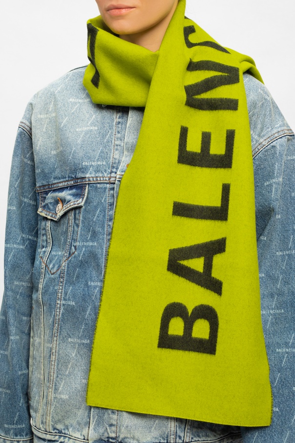 Balenciaga Scarf with logo