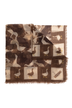 Lenço de caxemira com estampado