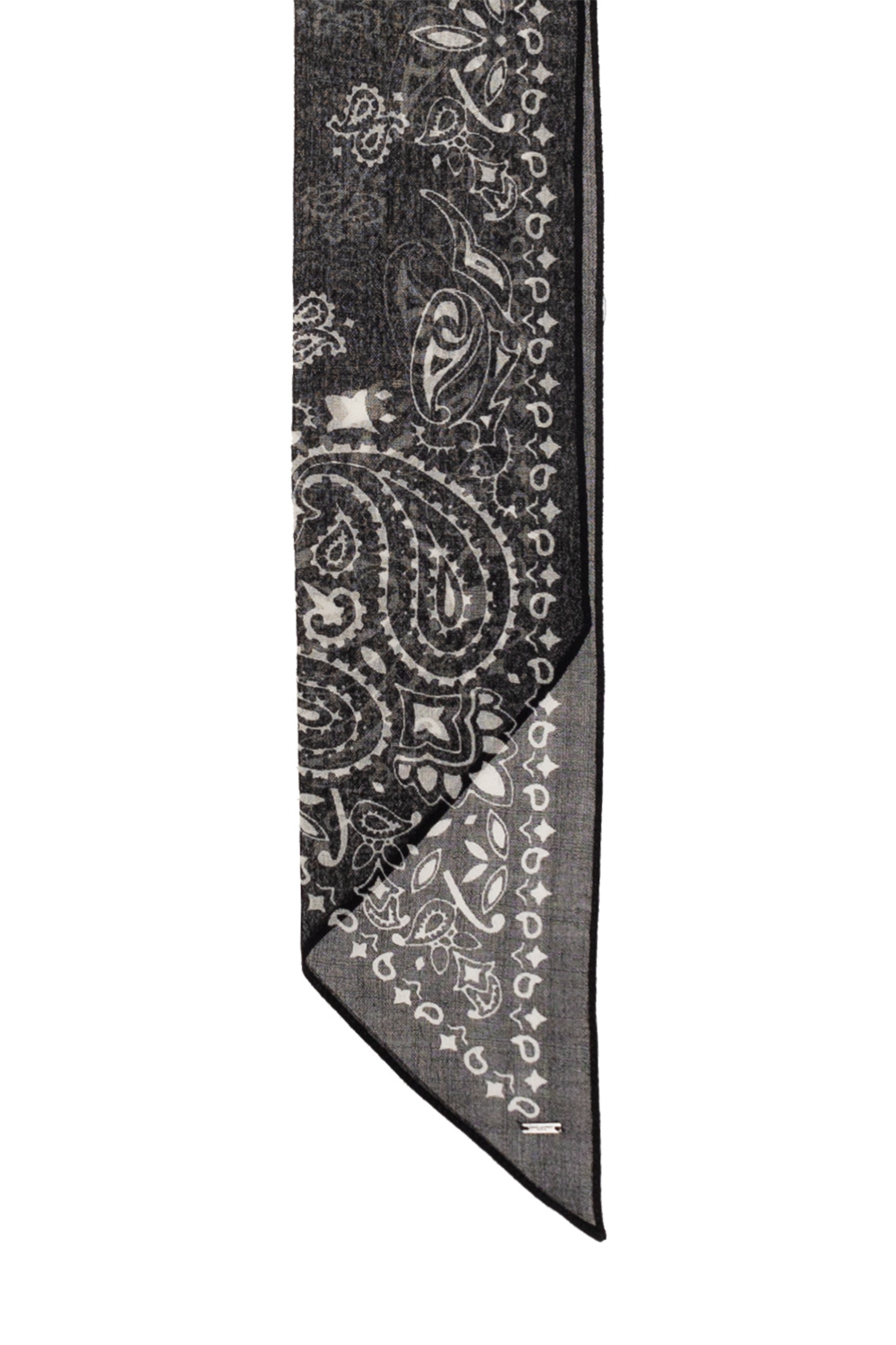 saint laurent paisley scarf