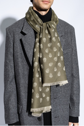 Scarf with skull motif od Alexander McQueen