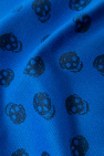 Alexander McQueen Scarf with skull motif