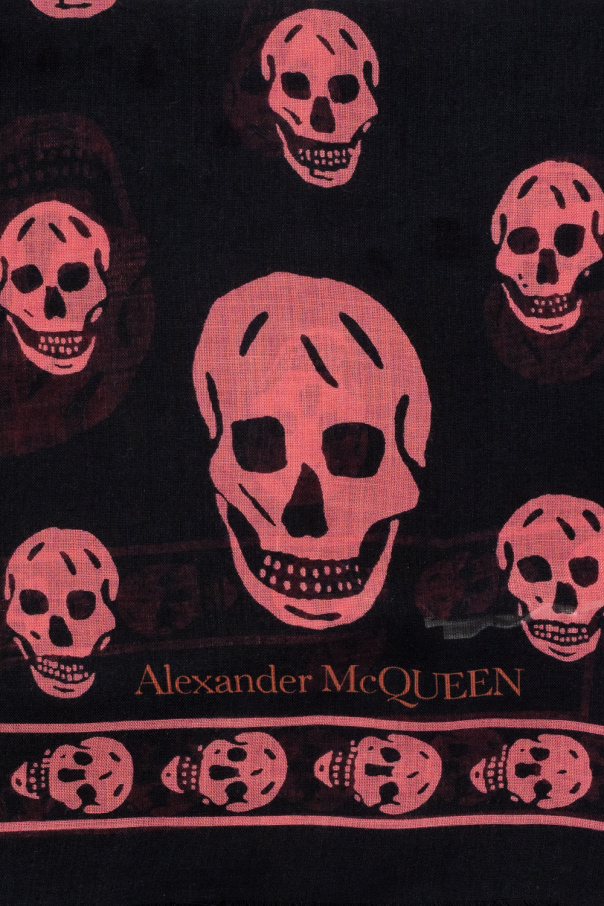 Alexander McQueen clutch with decorative handle alexander mcqueen bag csrwy