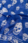Alexander McQueen Scarf with skull motif