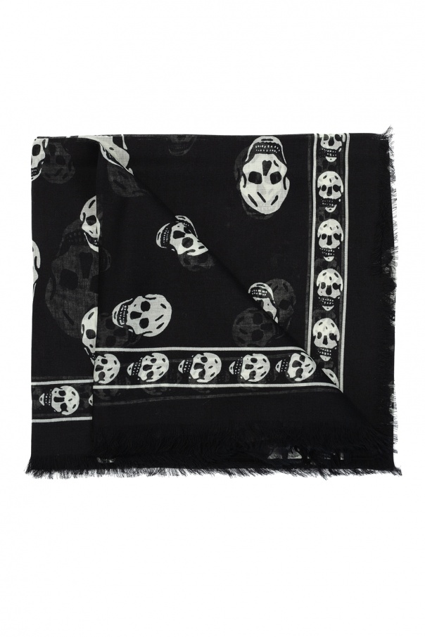 Alexander McQueen Schal mit Totenkopf von Alexander McQueen