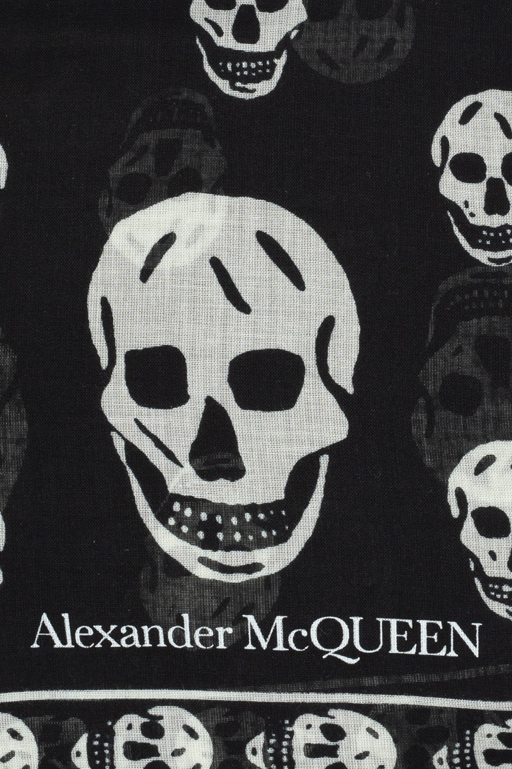 Alexander McQueen Scarf with logo